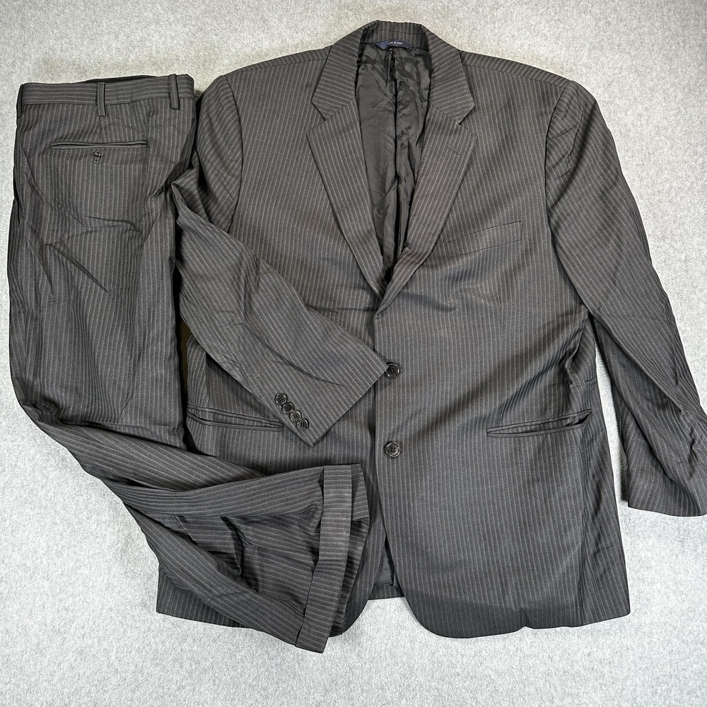 Brooks Brothers 1818 Madison Suit Blazer Pants Mens 46 42x26 Wool 2 Piece Italy